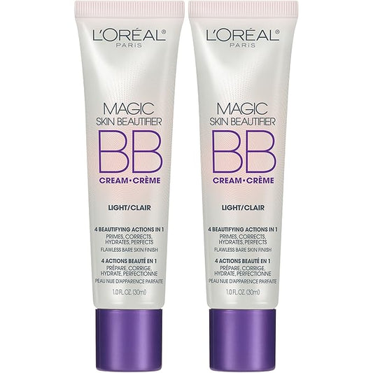 L'Oréal Paris Makeup Magic Skin Beautifier BB Cream 2 Count
