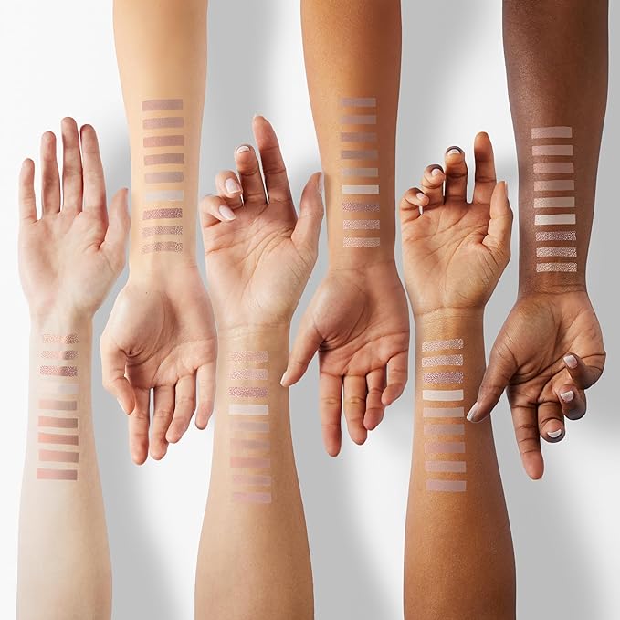 Neutral Nude Brown Smokey Eye Shadow Palette,Rose Gold Bronze Naked Cream Eyeshadow Palette Makeup,Highly Pigmented Natural Eyeshadow for Eyes Long Lasting Naturing-Looking