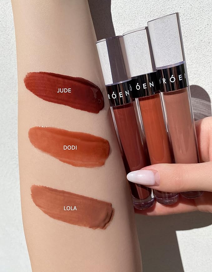 RÓEN - Kiss My. Liquid Lip Balm Matte | Vegan, Cruelty-Free, Clean Makeup (Lola)