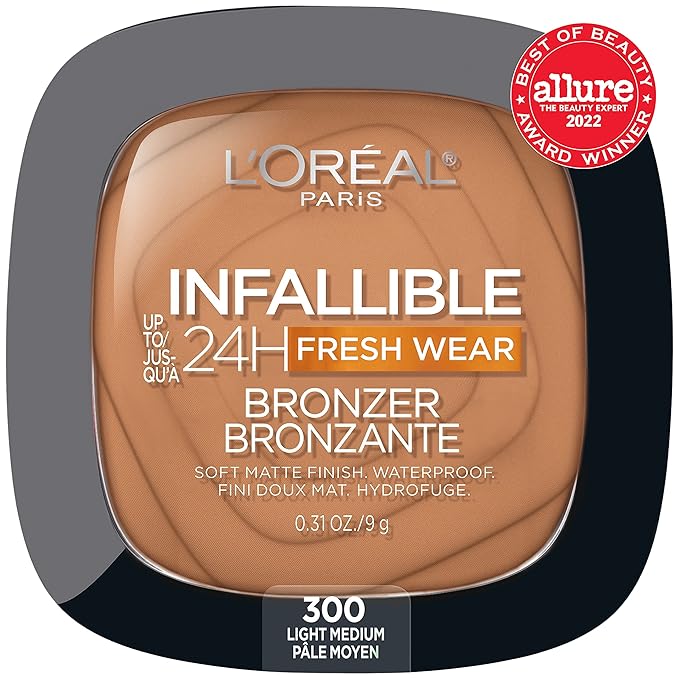 L'Oreal Paris Infallible Up to 24H Fresh Wear Light Medium, 0.31 oz