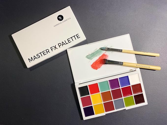 Master FX Palette, 18 Highly Pigmented Cream Colors,