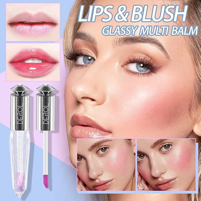 Color Changing Clear Liquid Blush for Cheeks and Makeup - 5ml