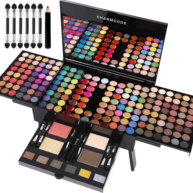 CHARMCODE 190 Colors Cosmetic Make up Palette Set