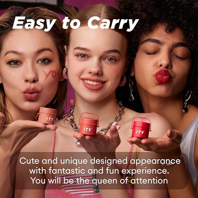 ITY Velvet Matte Finish Lip Stain-Mousse Textured Pudding Pudding