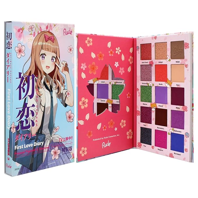 Manga Collection Pressed Pigments and Shadows Palette - 77 oz