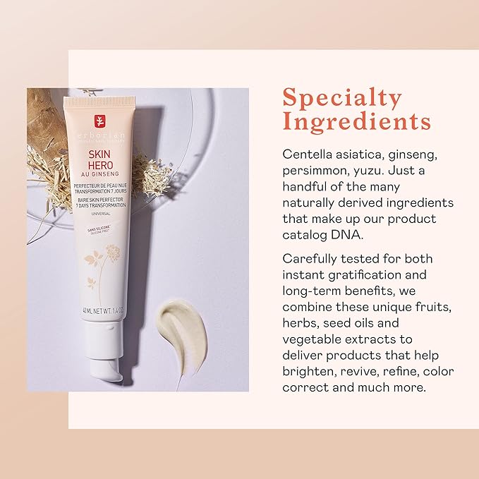 Erborian Skin Hero with White Ginseng, Facial Concealer Korean Skincare