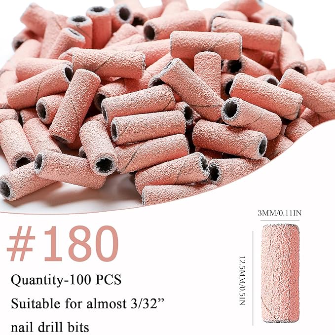 100pcs Nail Drill Bits Small