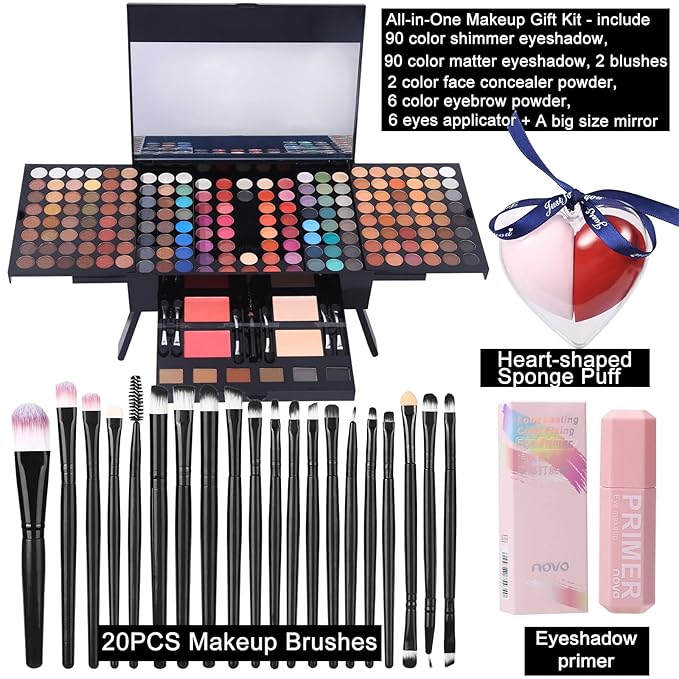 Makeup Gift Sets For Women - 190 Colors