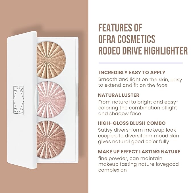 Ofra Cosmetics Rodeo Drive Highlighter - Champagne Highlighter 10g
