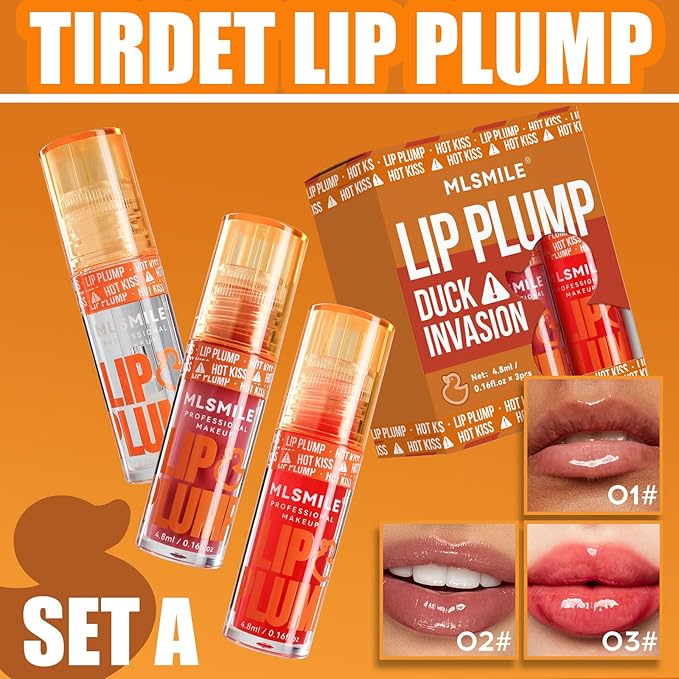 3 Colors Duck Lip Plump High Pigment Plumping High