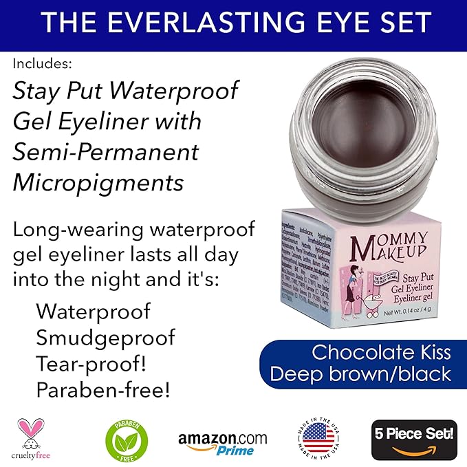 The Everlasting Eye 5 Piece Waterproof Makeup Set.