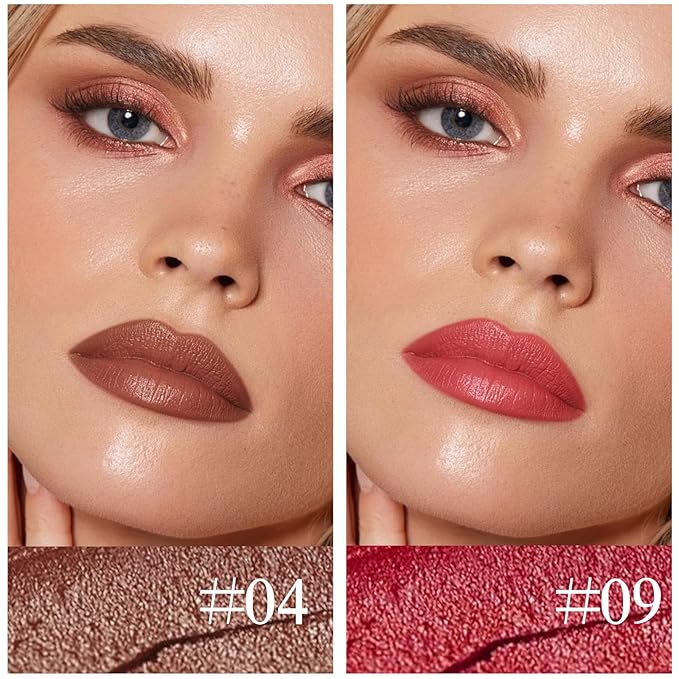 Matte Lip Liner Pencil,Highly Pigmented Retractable Lip Crayon,All Pencil,Highly