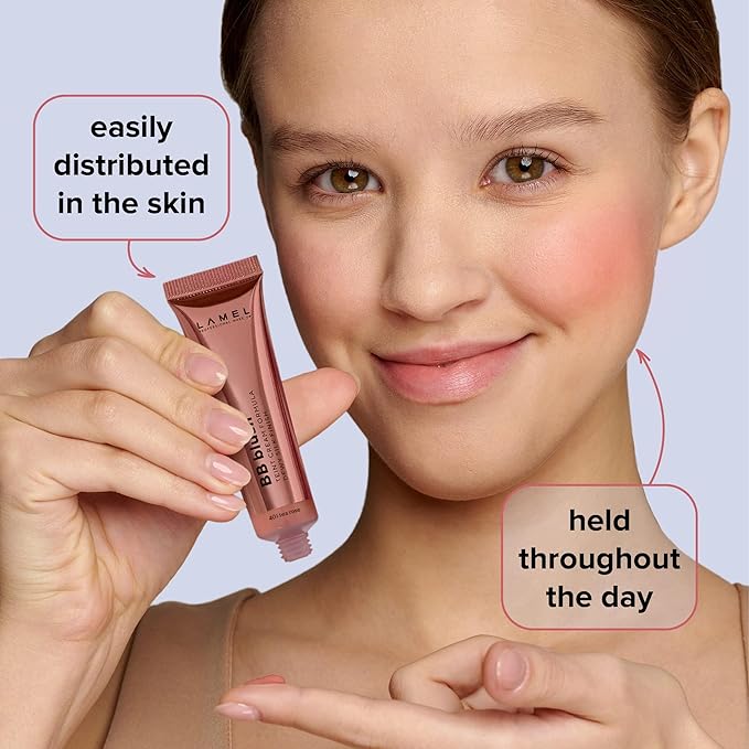 Lamel BB Blush Cheek Makeup - Lightweight and 10ml