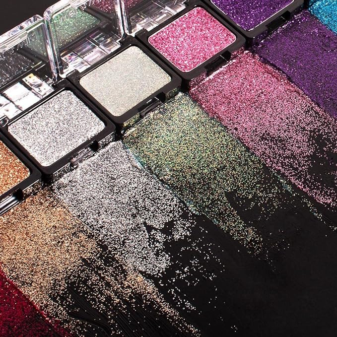 wet n wild Color Icon Eyeshadow Glitter - Ultra-Pigmented, Vitamin E Infused for a Silky-Smooth Moisturizing Application, Cruelty-Free & Vegan - Groupie