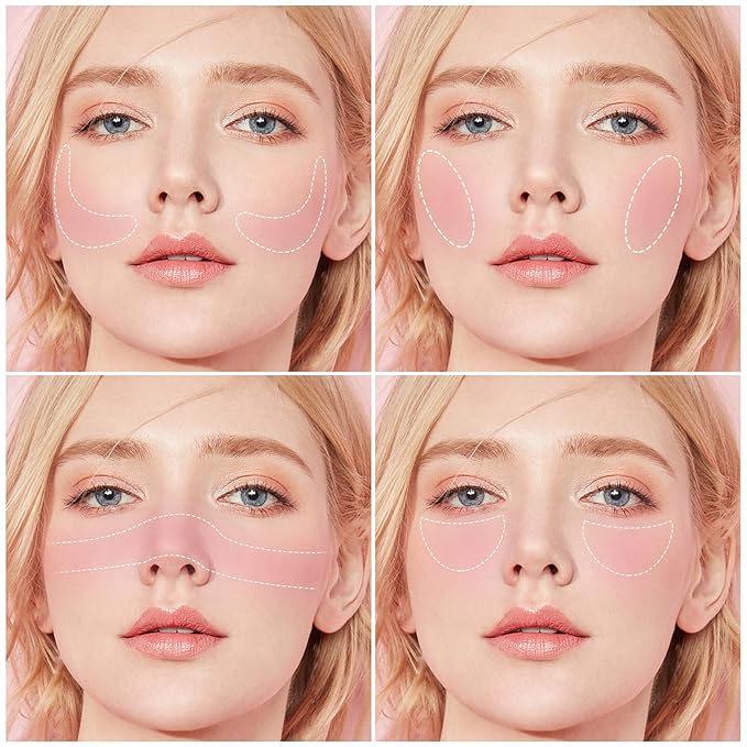 Boobeen Blush Powder Face Makeup, Highly Pigmented Single Finish, Blendable