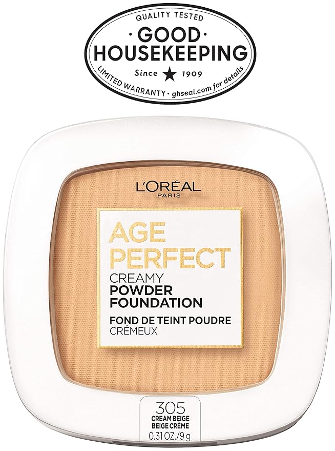 L’Oréal Paris Age Perfect Creamy Powder Foundation Compact,