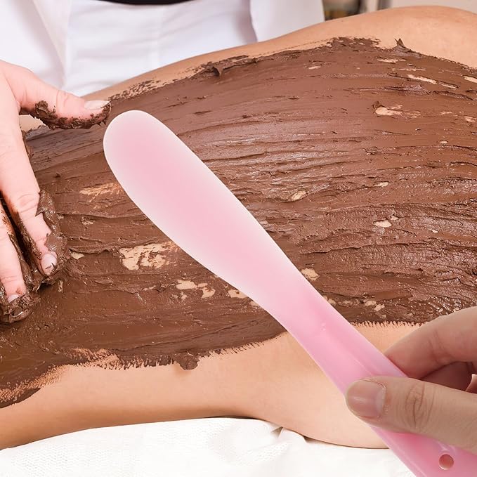 Facial Cream Spatula 10Pcs Mini Cosmetic Spatulas, Silicone