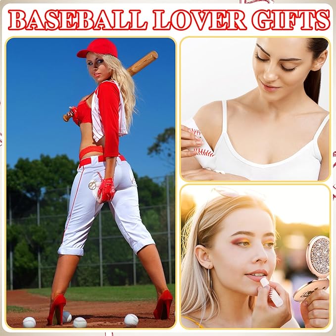 144 Pcs Baseball Lip Balm Hand