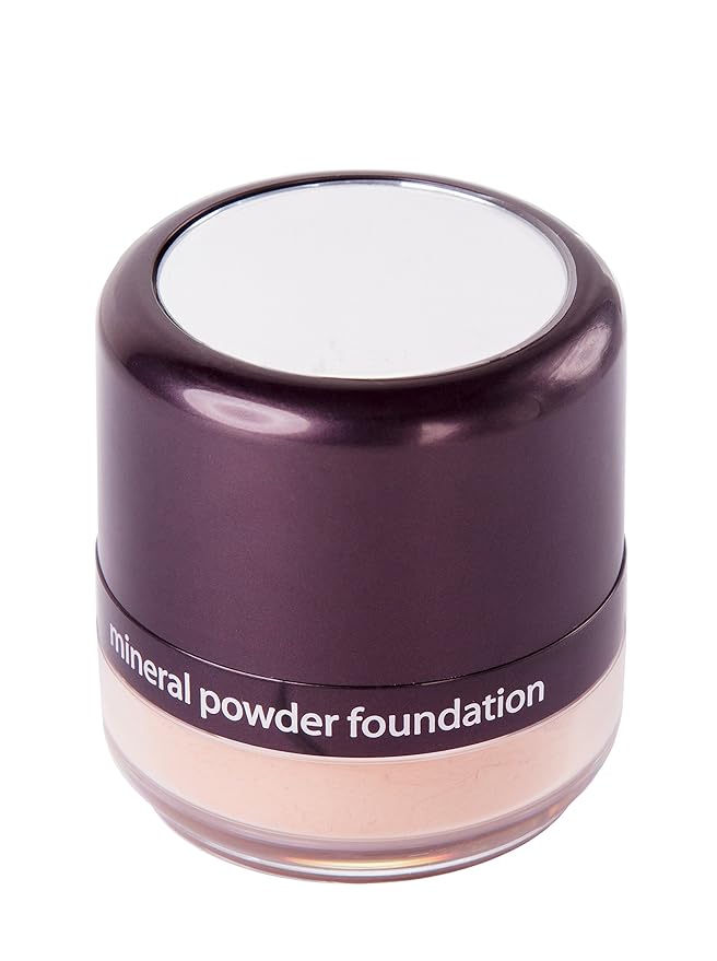 Mineral Powder Foundation, Light Beige, ram 6 G