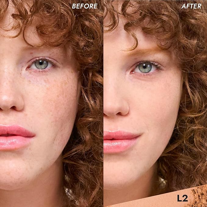 COVER FX Pressed Mineral Foundation - Shade L2 Skin Types