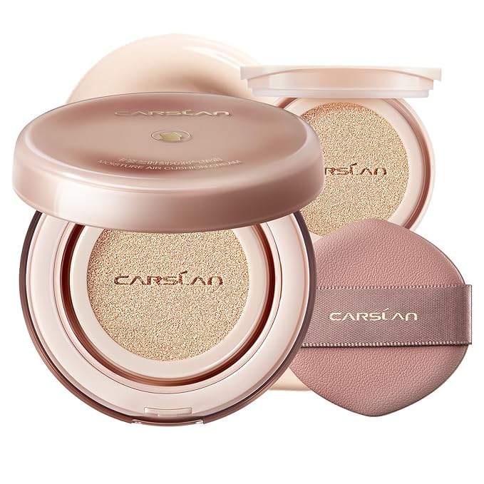 Moisture Air Cushion Cream Face Foundation Makeup, Lightweight,
