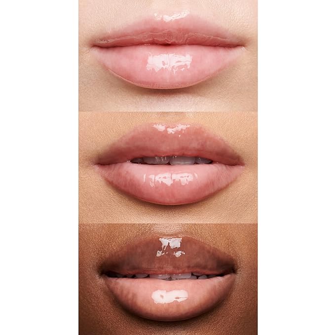 e.l.f. Lip Lacquer, Nourishing, Non-Sticky Ultra-Shine Lip Gloss With Sheer Color, Infused With Vitamins A & E, Vegan & Cruelty-Free, Clear