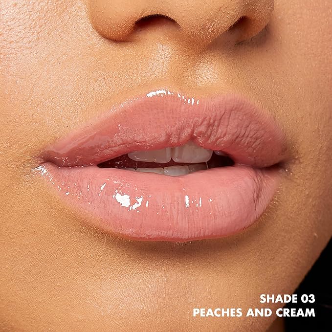 NYX PROFESSIONAL MAKEUP Butter Gloss, Non-Sticky Lip Gloss - Peaches & Cream (Pink Coral)