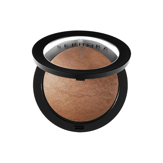 SEPHORA COLLECTION MicroSmooth Baked Powder Foundation 60 Deep Deep Ebony