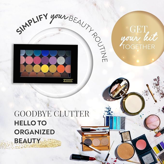 Large Magnetic Makeup Palette, Empty Magnetic Palette, Universal