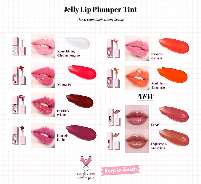 Jelly Plumper Tint (P04 Purple Rain) Lip