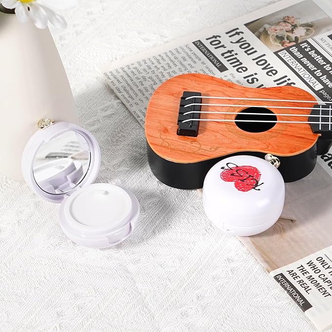 2 Pack Lip Balm Containers,Plastic Portable