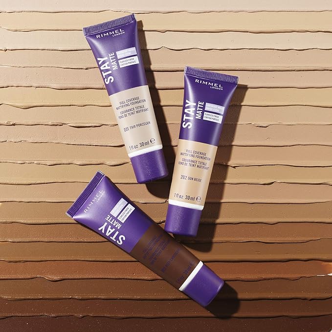 Rimmel London Stay Matte Liquid Mousse - 200 Control, Oil-Free, 1oz