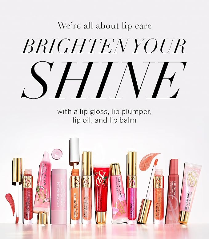 Victoria's Secret Color Shine Lip Gloss in Striking, Jojoba Oil & Vitamin E