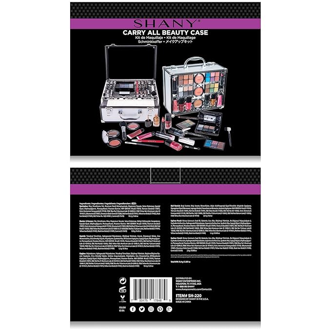 SHANY Carry All Trunk Makeup Train