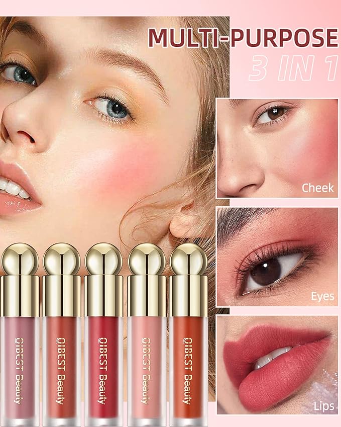 Liquid Blush Wand, Creme Matte Finish Looking, Dewy -# 03