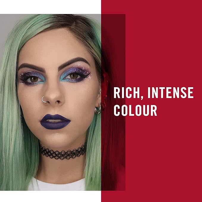 Rimmel London Magnif'Eyes Eyeshadow Palette, 12 Shades, Blendable Formula, Versatile, 008, Electric Violet, 0.5oz