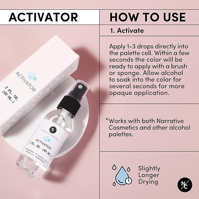 12 Color Dark Flesh Tone Alcohol Activated Makeup