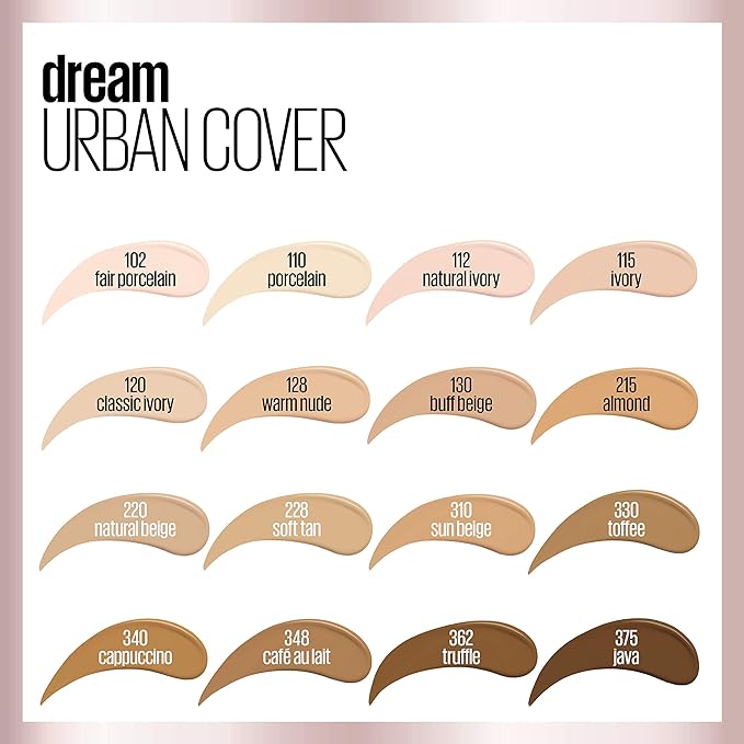 Maybelline New York Dream Urban Cover Flawless Coverage