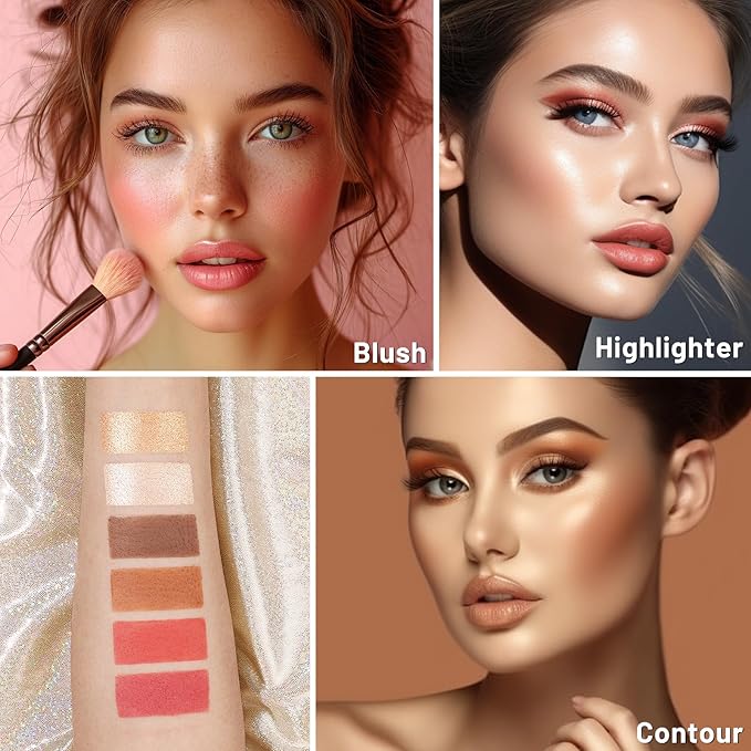 UCANBE 86 Colors Eyeshadow Makeup Palette + 15