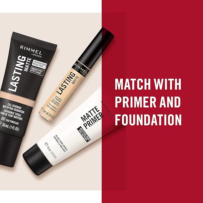 Rimmel Lasting Radiance Concealer and Eye Illuminator with Soft Beige, 7 ml