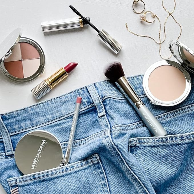 La Bella Donna Compressed Mineral Foundation - Face Tan (Mahogany)