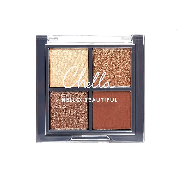 Chella Makeup Eyeshadow Palette, Travel Size, Manifest