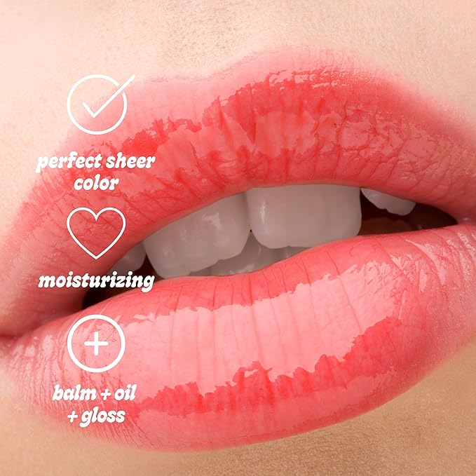 Pacifica Plumping Lip Gloss – Vanilla Bean (Creamy Neutral Tint) Hydrating Lip Oil Balm, Gentle Lip Plumper with Shea & Jojoba, No-Sting High Shine, Vegan & Cruelty-Free 0.14oz