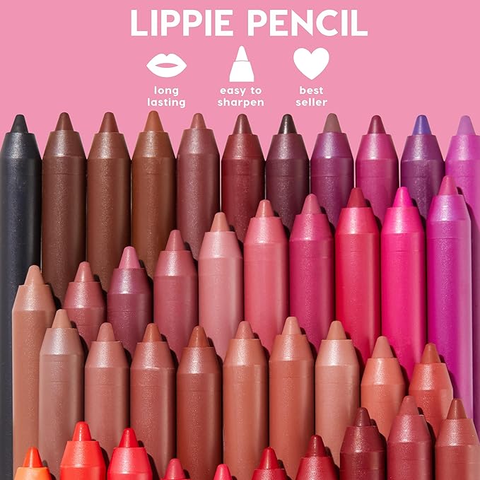 Colourpop Lippie Pencil High-Pigment, Long-Lasting Lip Liner - Sharpenable Lip Liner Pencil for High-Impact Lip Color - Vegan, Cream Formula with Precise Application - Chain Reaction (0.04 oz)
