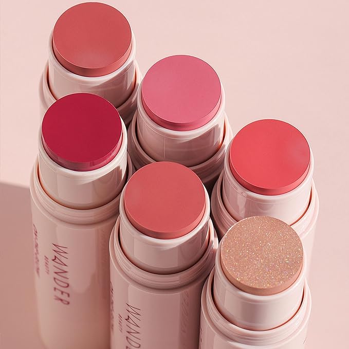 Wander Beauty On-the-Glow Blush and Illuminator - Petal - 0. 4 oz