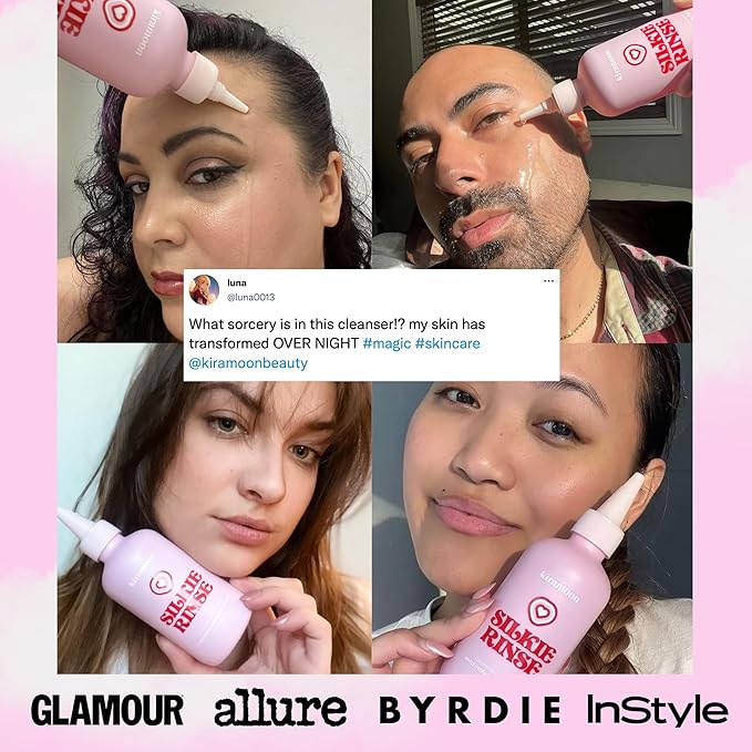 Face wash silkie rinse hydrating