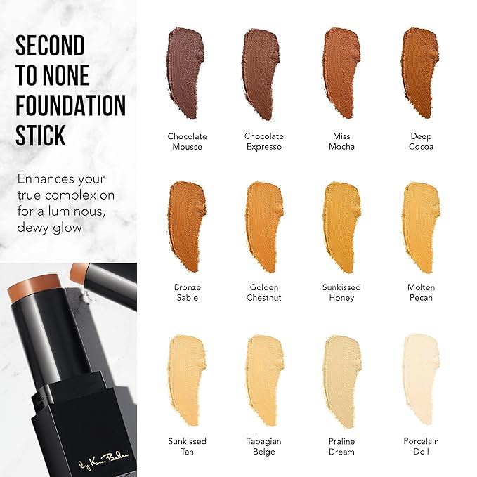 Glamazon Second to None Foundation Stick, Sunkissed Honey, Natural Finish