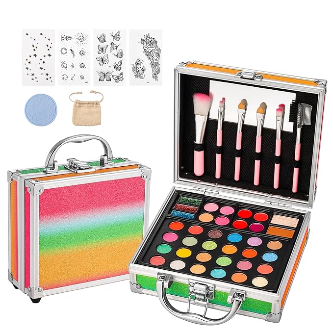 Anpro All-In-One Makeup Carry Case with Pro Teen