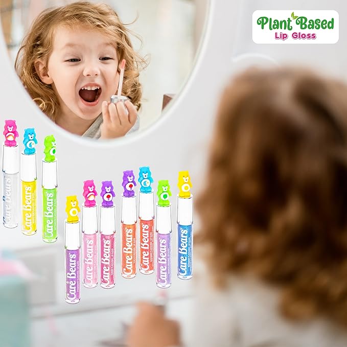 Townley Girl Care Bears 10 Piece Plant Based Lip