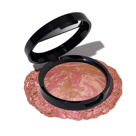 LAURA GELLER NEW YORK Baked Blush-n-Bronze Marbleized 2-in-1 Radiant Flush